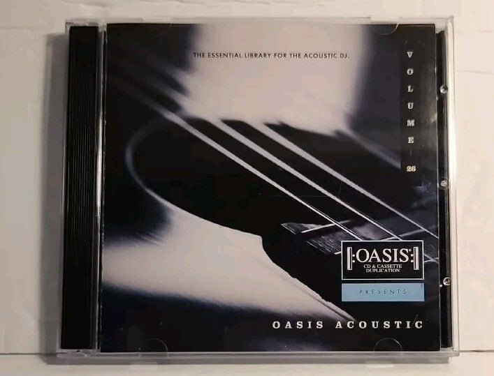 OASIS ACOUSTIC Volume 26 Music CD Promo 2 Disc Set - Darktower Media