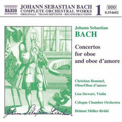Oboe Concertos by Bach / Hommel / Oboe D'Amore / Muller-Bruhl (CD, 2000) France
