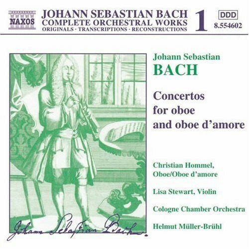 Oboe Concertos by Bach / Hommel / Oboe D'Amore / Muller - Bruhl (CD, 2000) France - Darktower Media