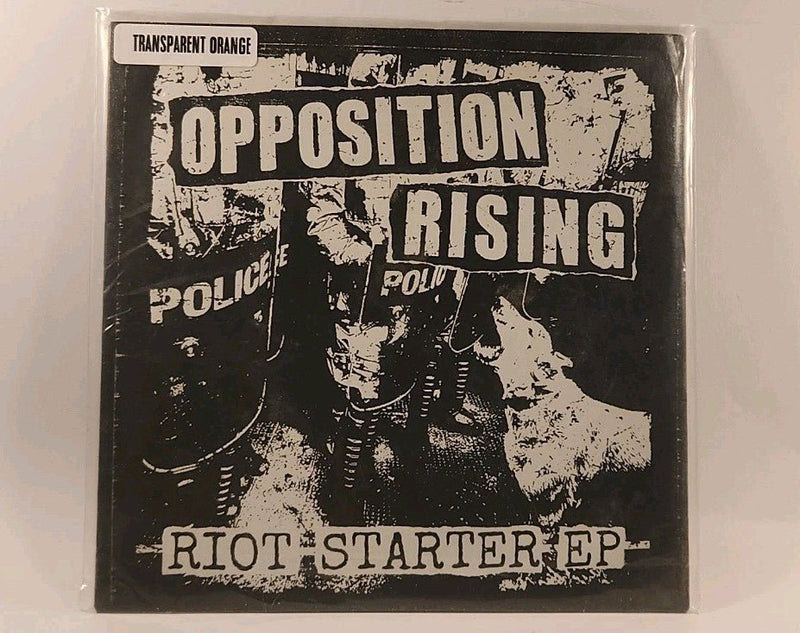 Opposition Rising Riot Starter EP Transparent Orange 7