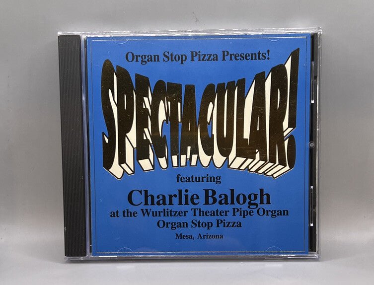 Organ Stop Pizza Present Spectacular Featuring Charlie Balogh 2009 CD RARE Nm - Darktower Media