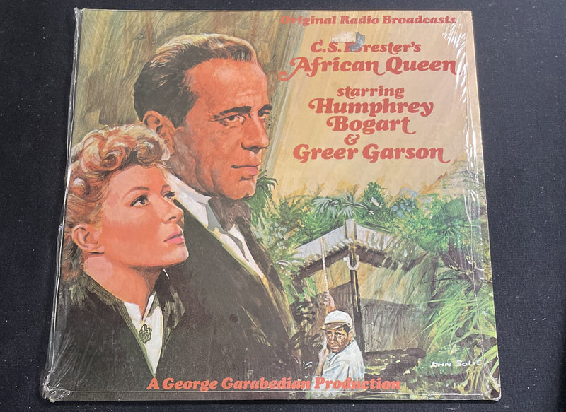 Original Radio Broadcasts African Queen (Bogart) Vinyl LP Record Nm/Nm Shrink - Darktower Media
