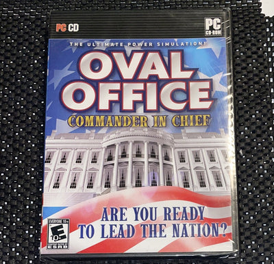 Oval Office: Commander in Chief (PC, 2008) PC CD  New Sealed Free First Class Sh