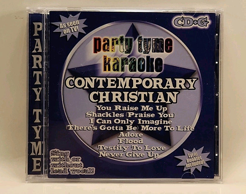 Party Tyme Karaoke: Contemporary Christian, Vol. 1 CD+G (CD, 2005) w1s21917 - Darktower Media