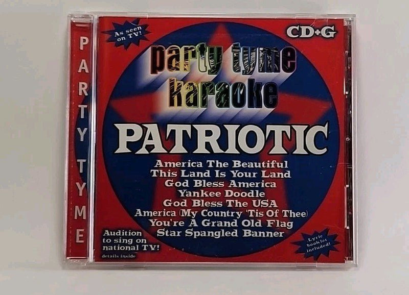 Party Tyme Karaoke: Patriotic [2003] by Karaoke Sybersound USA 4433 - Darktower Media