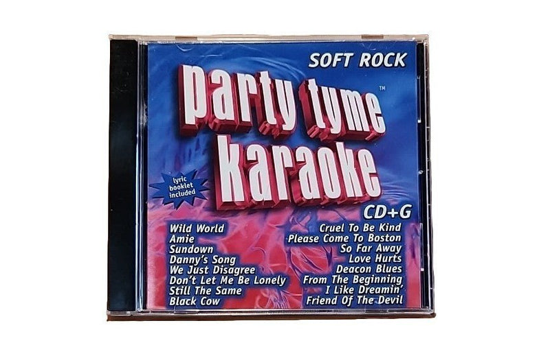Party Tyme Karaoke: Soft Rock (CD, May - 2005, Sybersound Records) USA - Darktower Media