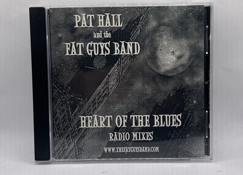 Pat Hall and the Fat Guys Band RARE CD - Heart of the Blues Radio Mixes 3 Track - Darktower Media