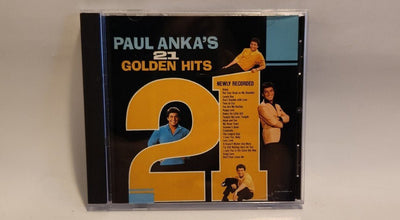 Paul Anka: 21 Golden Hits CD 3808-2-R Remastered Reissue RCA USA w1s3 2842