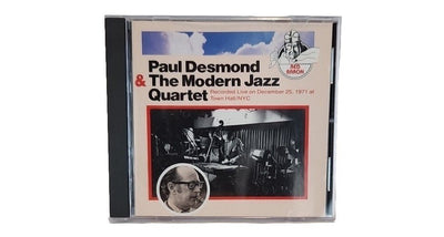 Paul Desmond & The Modern Jazz Quartet - Live in NYC 1971 (CD, 1993, Sony USA)