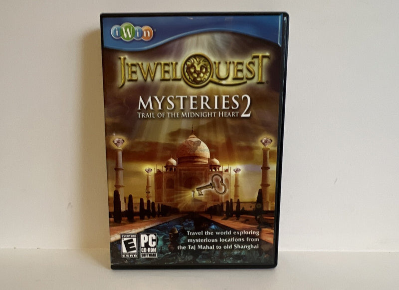 Pc Game: Jewel Quest Mysteries 2: Trail of the Midnight Heart. CD - ROM NM 2009 - Darktower Media