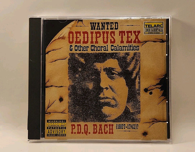 P.D.Q. Bach: Oedipus Tex & Other Choral Calamities (CD, 1990 USA) W1s2 1741 - Darktower Media