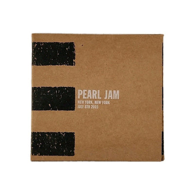 Pearl Jam: New York, New York July 8th 2003 (3-Disc CD set) Digipak USA w1 3949