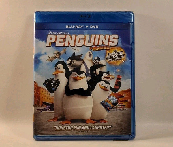 Penguins of Madagascar (Blu - ray/DVD, 2015, 2 - Disc Set) w/ slipcover USA w1 4260 - Darktower Media