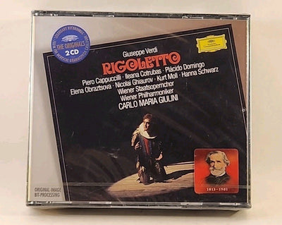 Piero Cappuccilli,Placido Doming, Verdi: Rigoletto 2 CD NEW Germany 1980 w1 4035