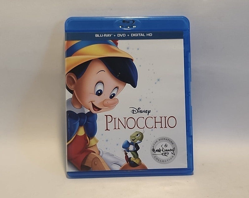Pinocchio (Blu - ray, DVD, No Digital 1940) Disney USA 2017 - Darktower Media