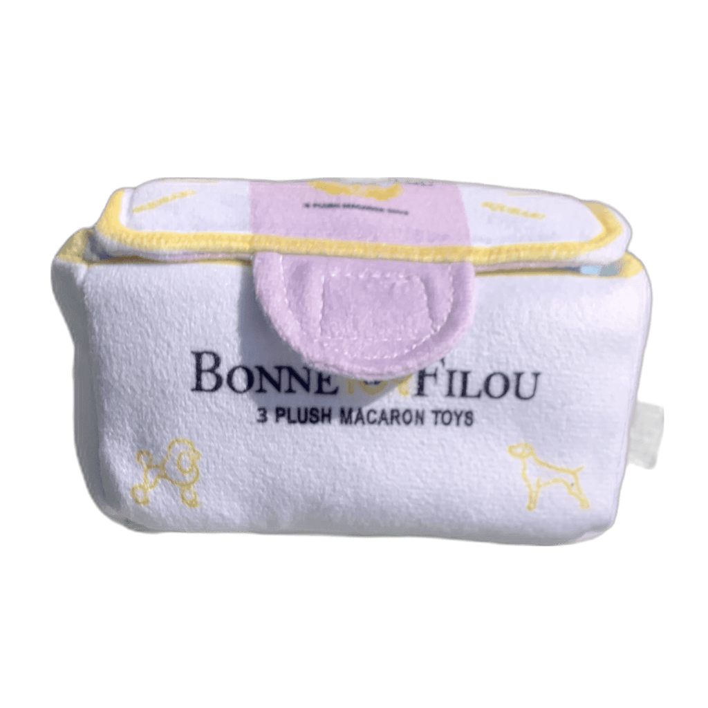 Plush Macaron Squeaky Dog Toy - Darktower Media