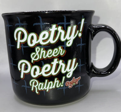 Poetry! Sheer Poetry Ralph! A Christmas Story-Oversized Mug