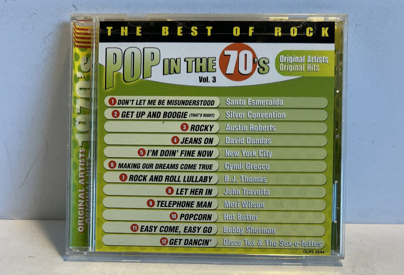 Pop in the 70's, Vol. 3 by Various Artists (CD, Mar - 2000, Madacy) USA - Darktower Media