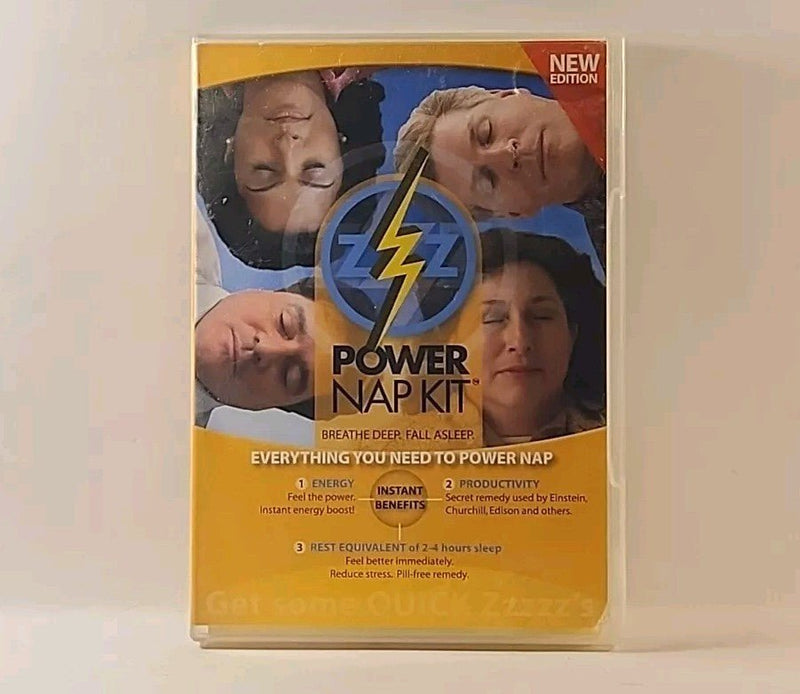 Power Nap Kit New Edition 2 CD set with booklet 2005 r1s2 0255 - Darktower Media
