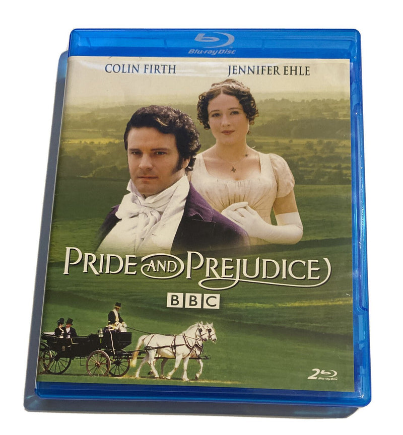 Pride and Prejudice Mini - Series Blu - ray Disc 2010 2 Disc Set Colin Firth - Darktower Media