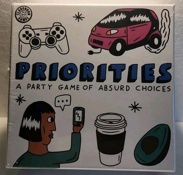 Priorities A Party Game of Extreme Honesty and Absurd Choices Clarendon NIB - Darktower Media