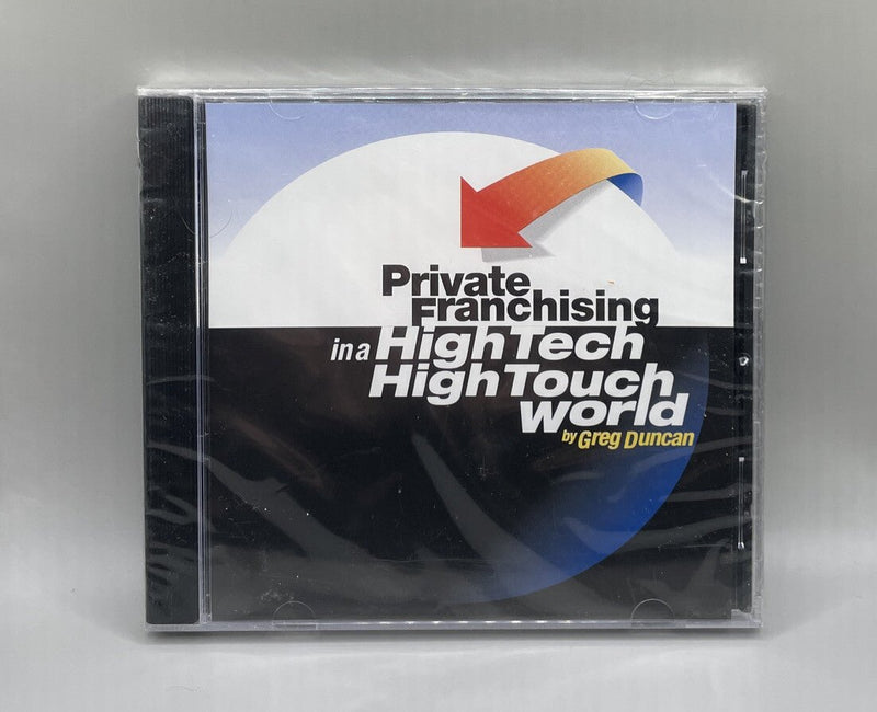 Private Franchising In A High Tech High Touch World: Greg Duncan (CD, 2004) - Darktower Media