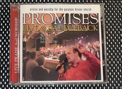 Promises Live at Saddleback - Audio CD By Rick Muchow nashville 1999 New