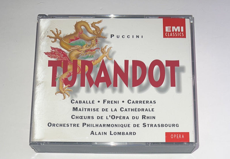 Puccini: Turandot (CD, Sep - 1994, 2 Discs, EMI Music Distribution) USA Near Mint - Darktower Media