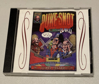 Puke N' Snot VS The Bard - In...Vowel Obstruction cd 1998 Comedy Album