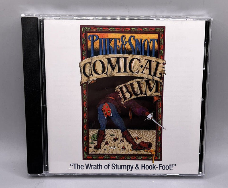 PUKE & SNOT. Comic - AL - Bum. Wrath of Stumpy and Hook Foot. Cd Scratch Free - Darktower Media