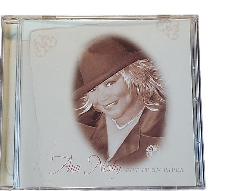 Put It on Paper - Audio CD By Ann Nesby - 2002 Universal/BMG MUSUC CLUB USA - Darktower Media
