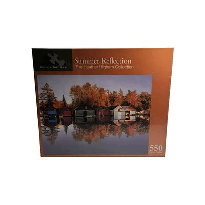 Puzzles That Rock- Summer Reflection, The Heather Higham Collection-550Pc-Puzzle