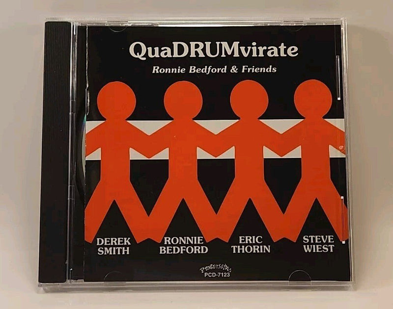 QuaDRUMvirate by Ronnie Bedford and Friends (CD 2000 Progressive USA) r1s5 570 - Darktower Media
