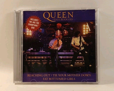 Queen/Paul Rodgers Reaching Out Ltd Ed Single Cd & Dvd Promo w1s5 3551