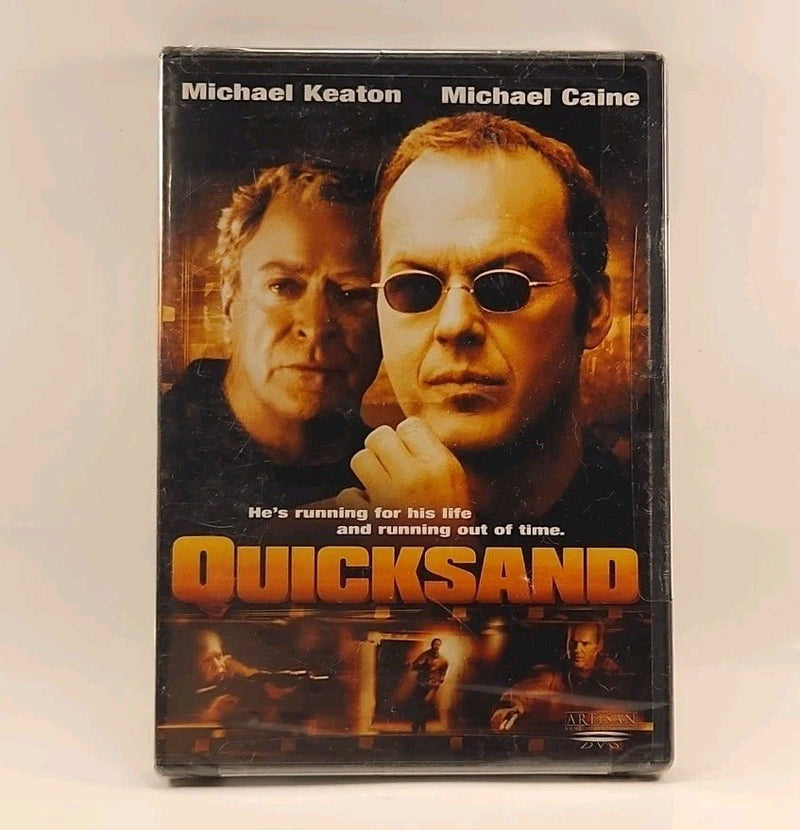 Quicksand DVD - Michael Keaton, Michael Caine, 2003,New Sealed USA r1s10 1098 - Darktower Media