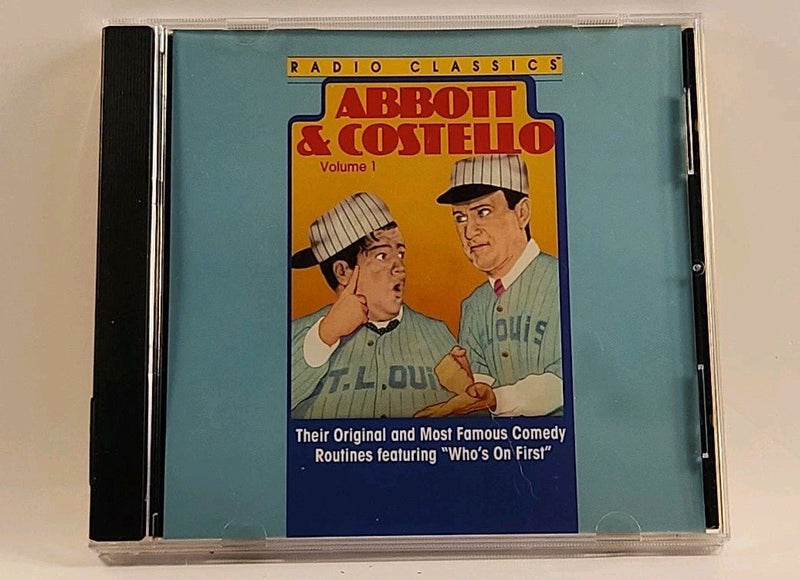 Radio Classics Abbott & Costello Vol. 1 CD (Who's on First? Lou Gets) w1s3 2373 - Darktower Media