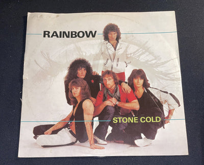 Rainbow Stone Cold rock Fever Single 12" Vinyl extended version 1982 Vg/Vg Uk