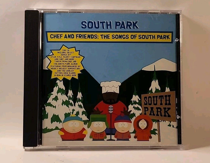 RARE 1998 PROMO CD - Chef and Friends: The Songs of South Park: American Records - Darktower Media