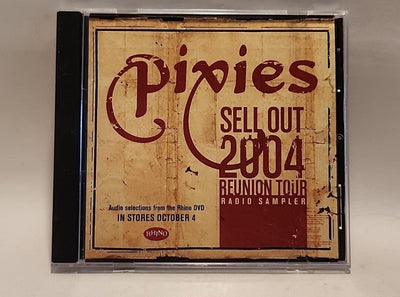 RARE PROMO Pixies CD Sell Out Reunion Tour Radio Sampler Warner USA 2005