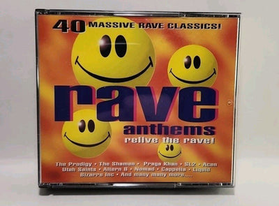 Rave Anthems - Relive The Rave! 40 Classics (CD Dino Ent UK 1995) 5491
