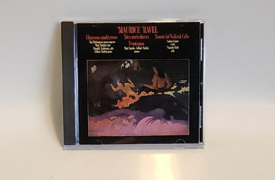 Ravel: Chansons madasses; 2-Piano Pieces; Violin & Cello Sonata (CD Elektra USA)