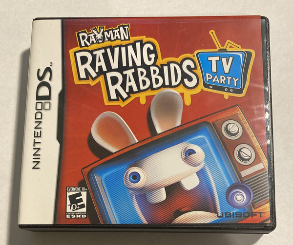 Rayman Raving Rabbids: TV Party (Nintendo DS, 2008) r1s6 0709 - Darktower Media