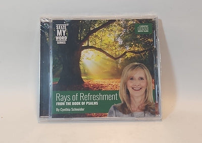 Rays Of Refreshment From The Book of Psalms by Cynthia Schneider CD SEALED