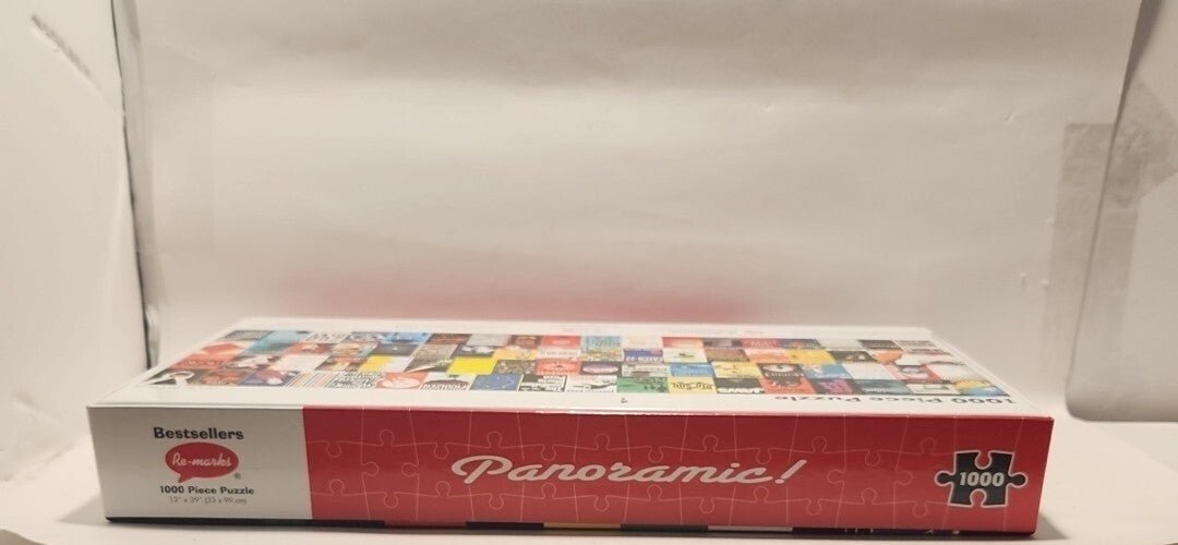 Re - Marks Best Selling Novels Jigsaw Puzzle Bestsellers 1000 Piece Panoramic - Darktower Media