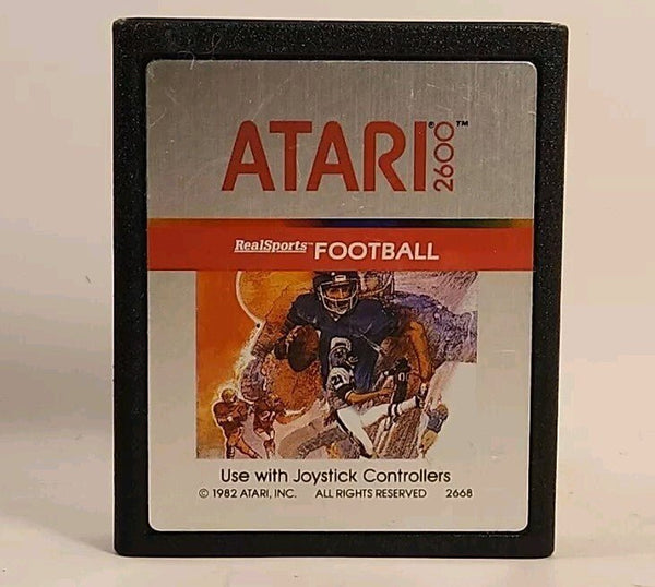 RealSports Football (Atari 2600) Cartridge Only Tested EUC r1s4 555 - Darktower Media