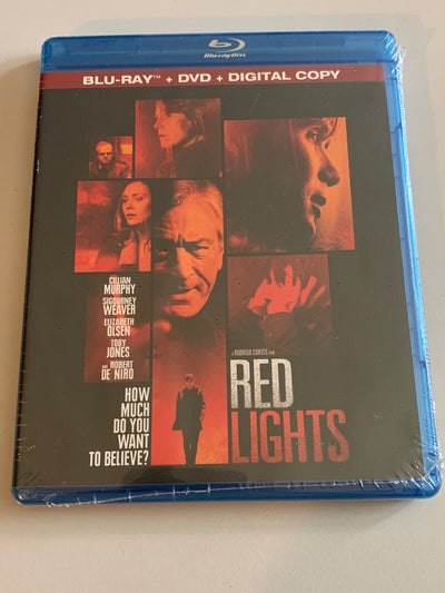 Red Lights (Blu-ray+DVD+Digital Copy)  New Free S/H