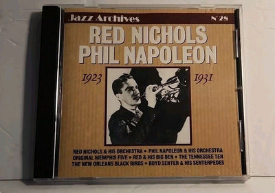 Red Nichols/Phil Napoleon CD 1923/1931 Jazz ARCHIVES N'28 Auvidis France
