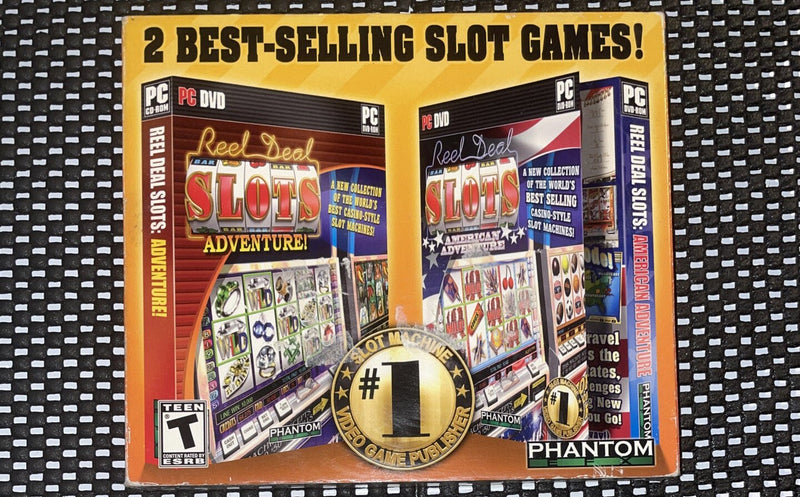 Reel Deal Slots: Adventure/Reel Deal Slots: American Adventure (PC)Jewel Case - Darktower Media