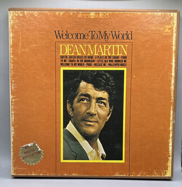 Reel To Reel Four Track Dean Martin Welcome to My World VG Reprise Stereo 7 1/2 - Darktower Media
