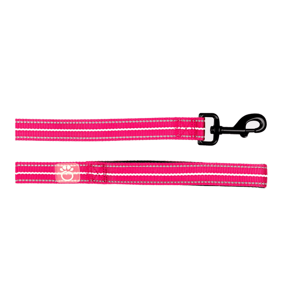 Reflective Leash - Neon Pink - Darktower Media